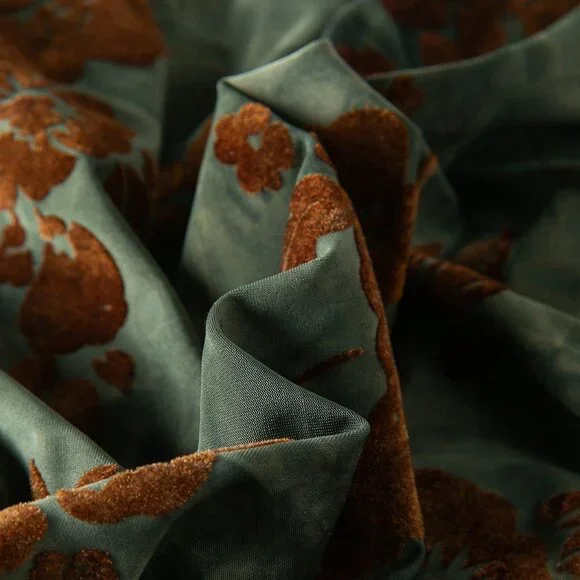 Dark Green Casual Women's V-Neck Floral Pattern Sleeveless Tank Top - Picture 3 of 7